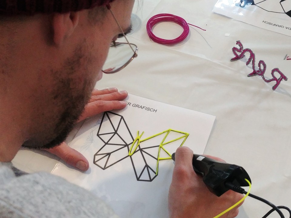 3D Pen Tekenen Workshop Volwassenen
